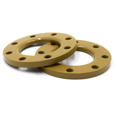 خط لوله اتصالات فلنج دار چدنی انعطاف پذیر OEM QT450 Sand Casting Flange