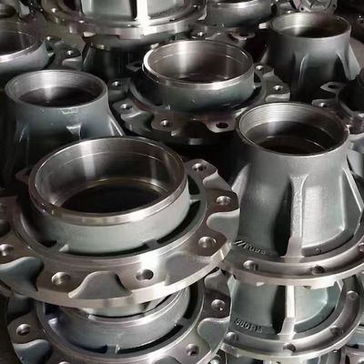 OEM CNC ماشینکاری چرخ هاب آهن قطعات ریخته گری کامیون سنگین وظیفه ریخته گری شن